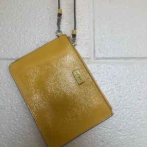 DKNY Gigi Leather Wristlet